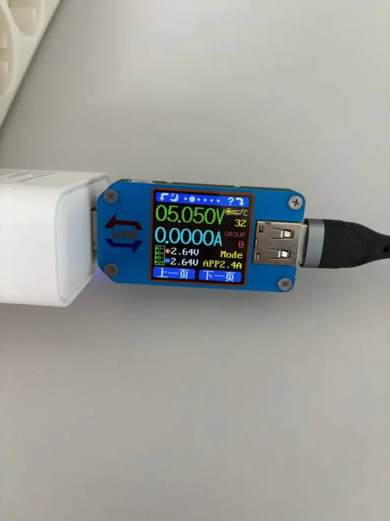 USB-тестер показывает отсутствие тока при проверке зарядки телефона